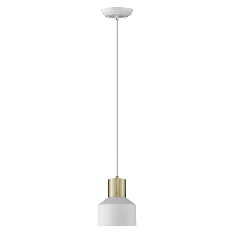 Ingo 1-light White Pendant