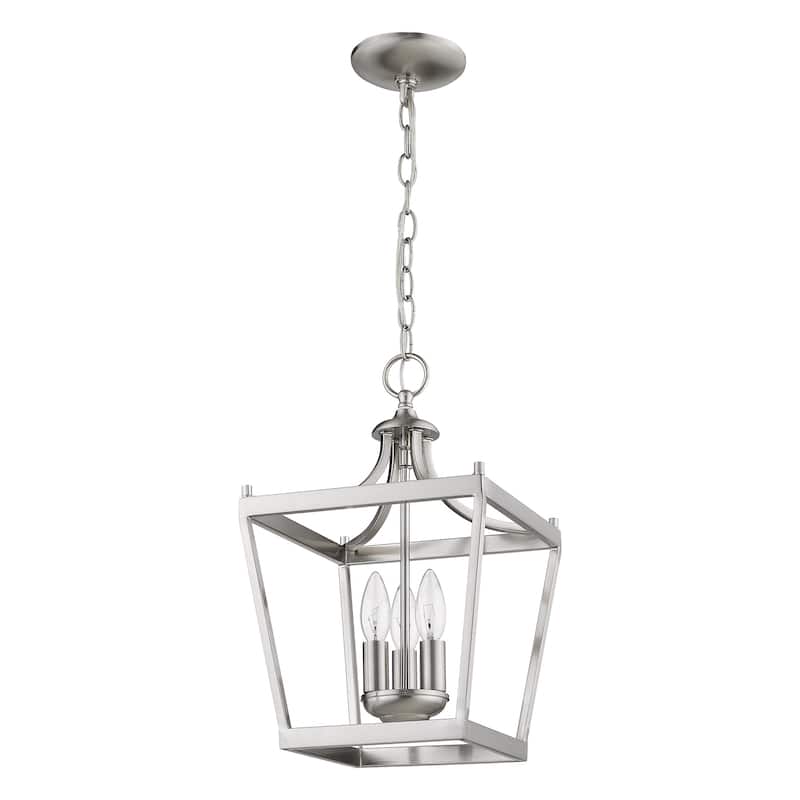 Kennedy 3-light Satin Nickel Chandelier
