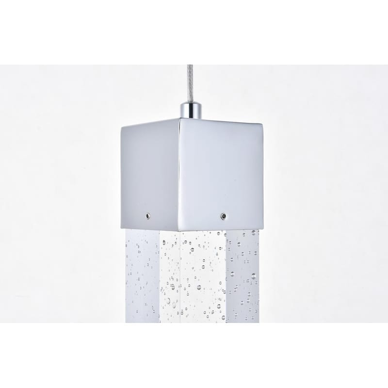 Novastella 1 light Chrome LED Pendant