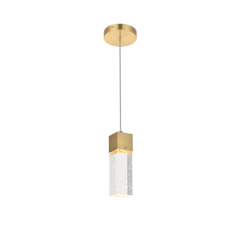 Novastella 1 light Chrome LED Pendant