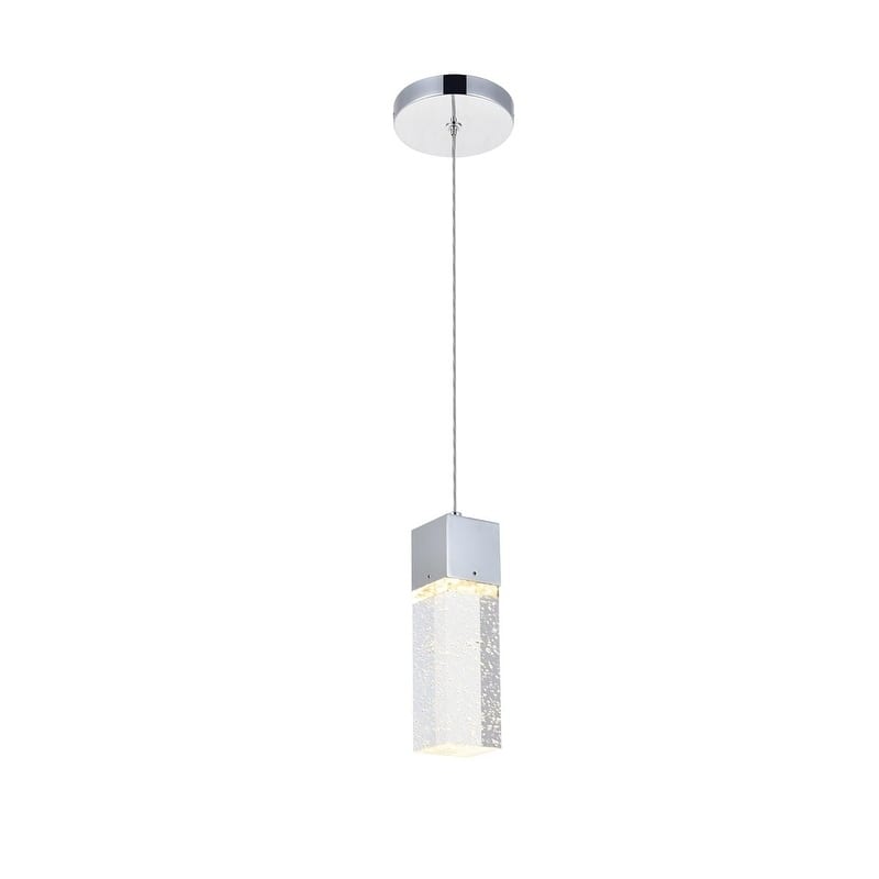 Novastella 1 light Chrome LED Pendant