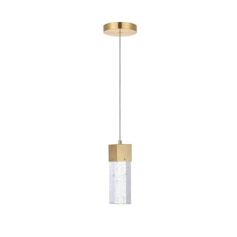 Novastella 1 light Chrome LED Pendant