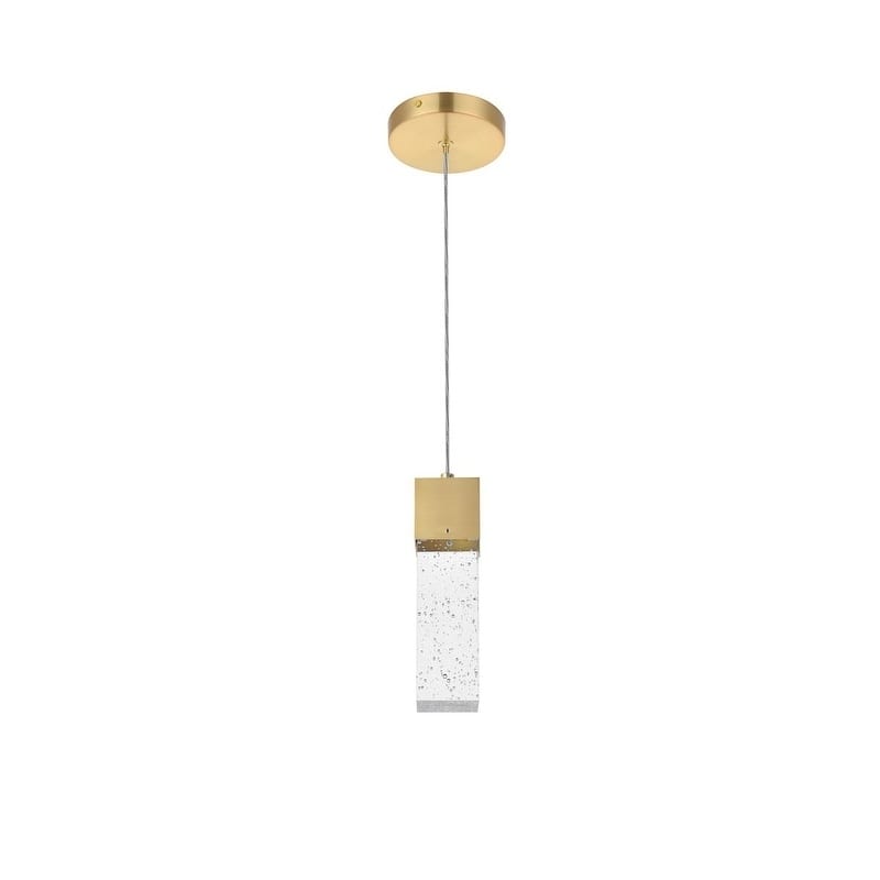 Novastella 1 light Chrome LED Pendant