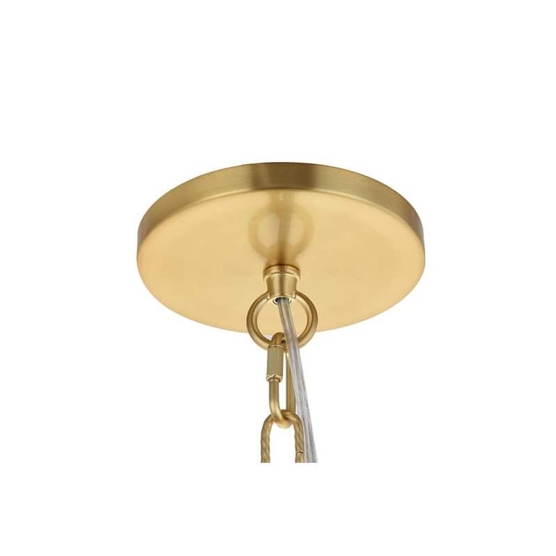 Vega 17 light Chrome LED Pendant