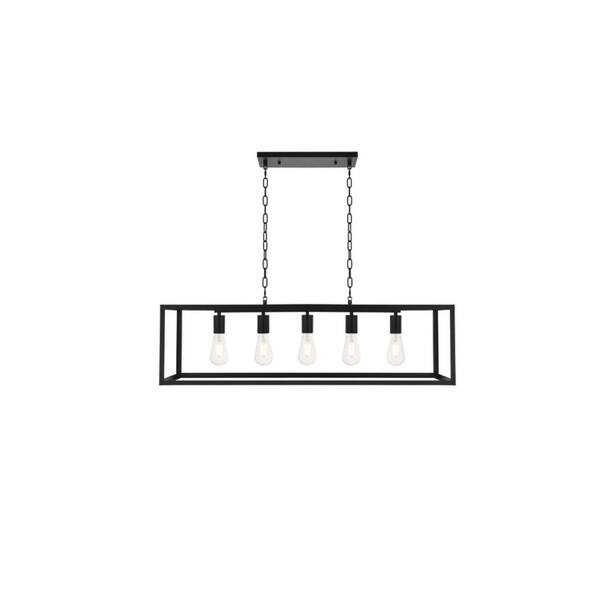 slide 2 of 7, Resolute 5 light black Pendant