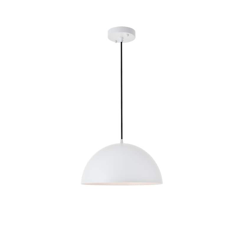Forte 1 light Pendant - White