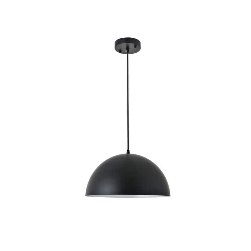 Forte 1 light Pendant - black