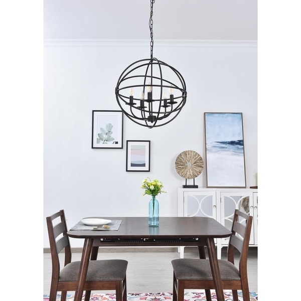 octavia 5 light chandelier