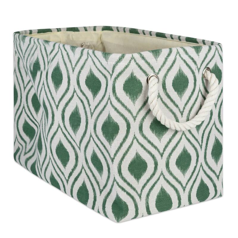 DII Ikat Decorative Storage Bin