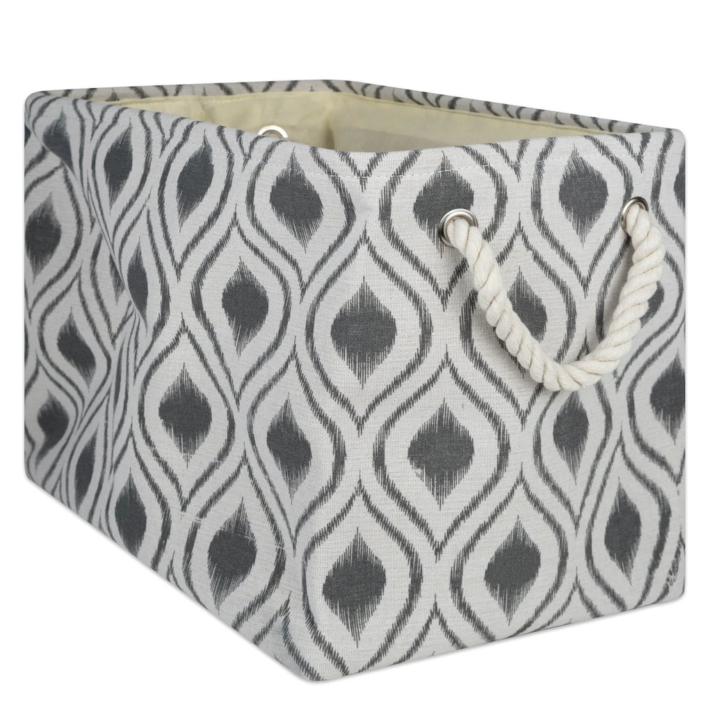 DII Ikat Decorative Storage Bin