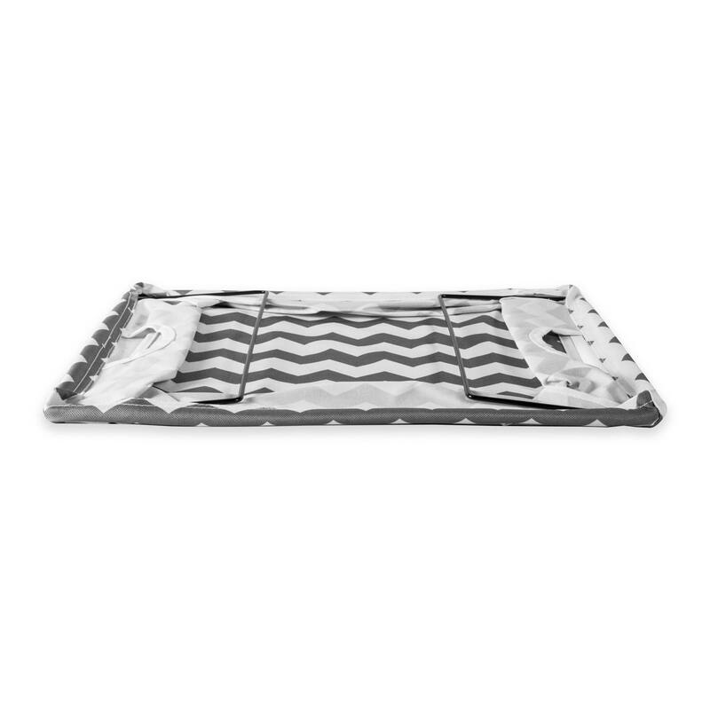 DII Chevron Decorative Storage Trapezoid
