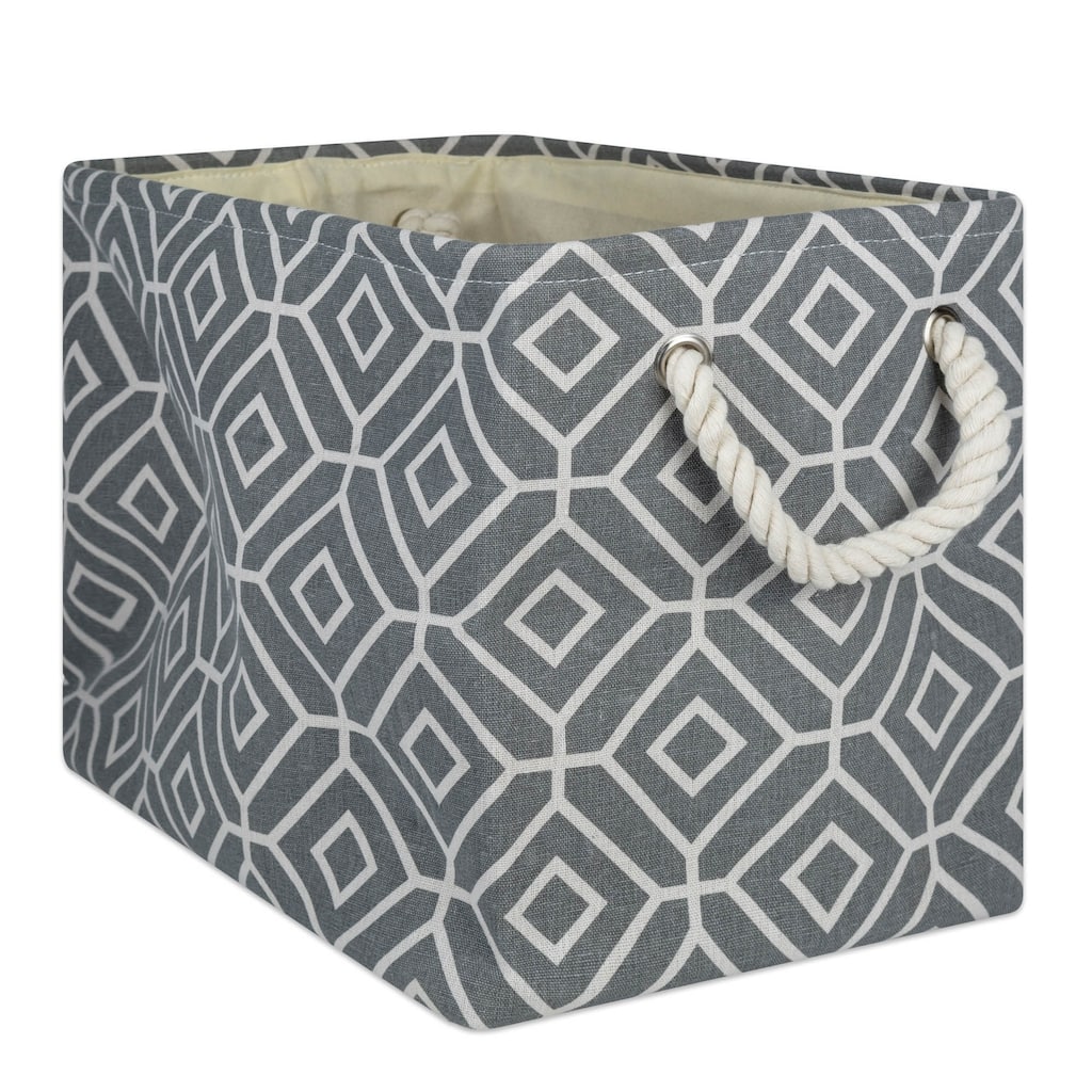 DII Stained Glass Decorative Storage Bin