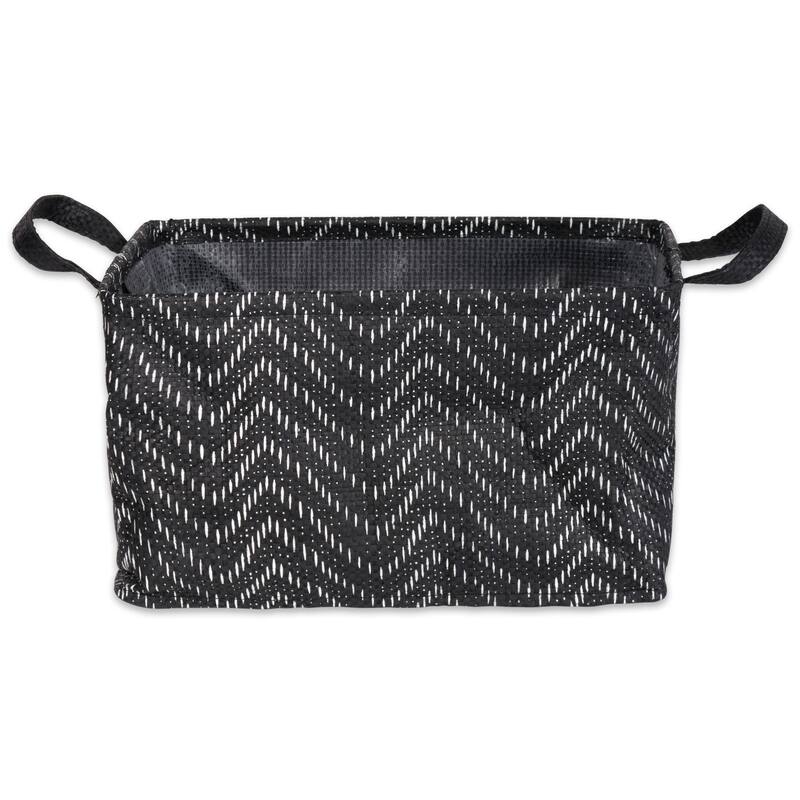 DII Assorted Coated Tribal Chevron Laundry Bins (Set of 3)