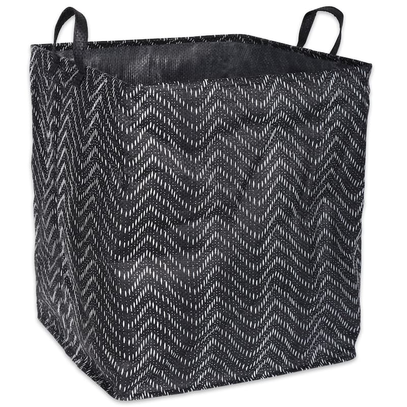 DII Assorted Coated Tribal Chevron Laundry Bins (Set of 3)