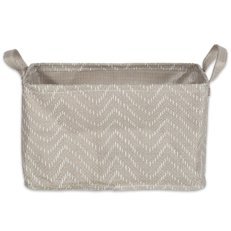 DII Assorted Coated Tribal Chevron Laundry Bins (Set of 3)