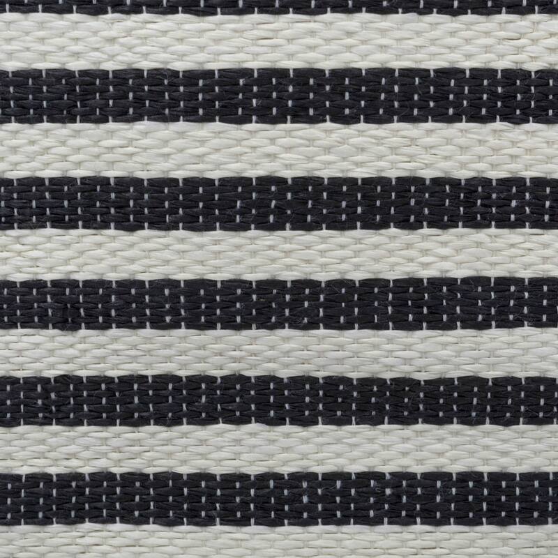 DII Round Pinstripe Decorative Storage Bin