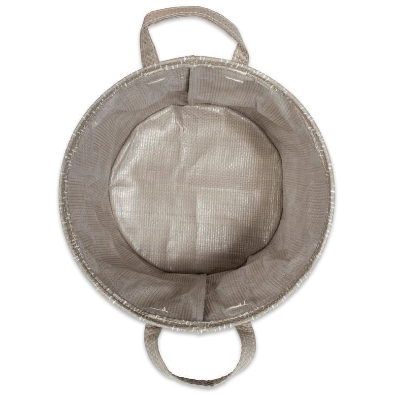 DII Assorted Round Coated Tribal Chevron Laundry Bins (Set of 3)
