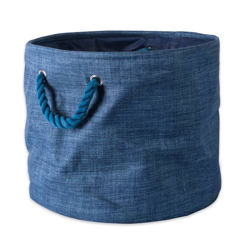 DII Round Variegated Decorative Storage Bin