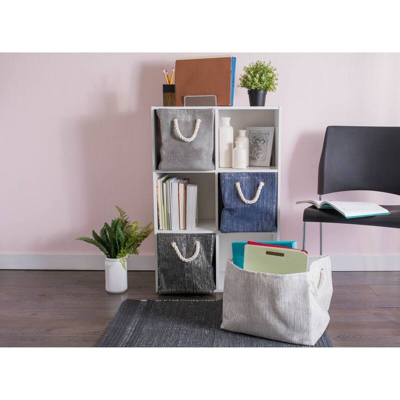 DII Lurex Decorative Storage Bin