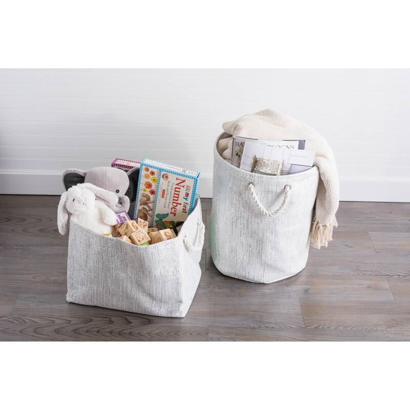 DII Lurex Decorative Storage Bin