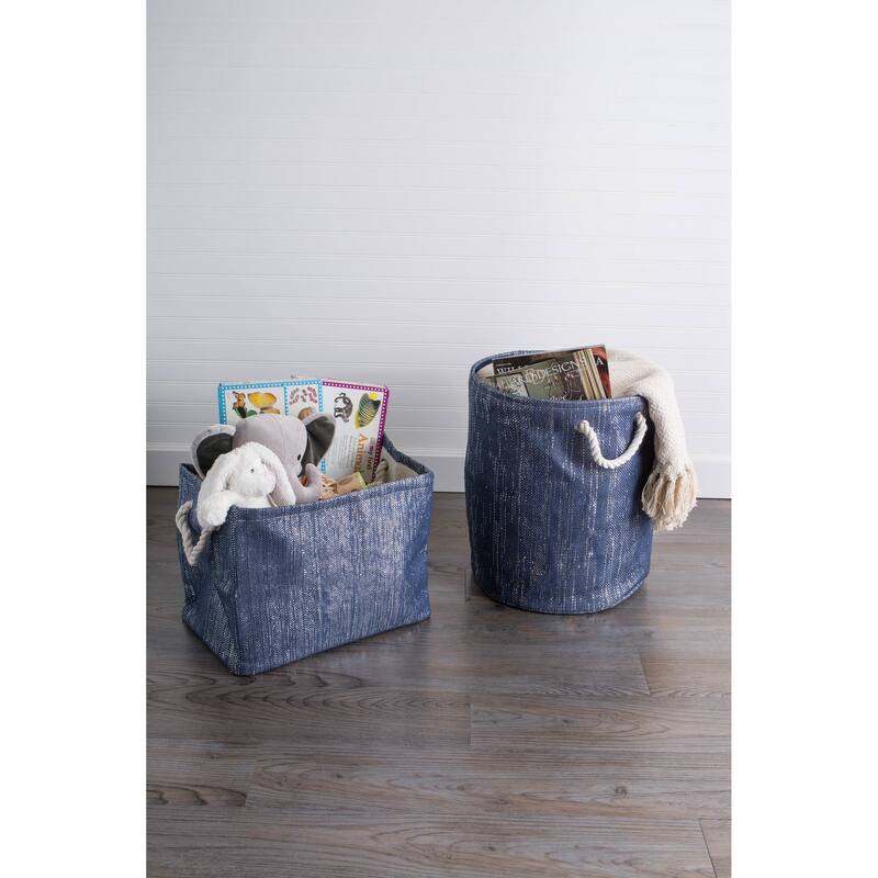DII Lurex Decorative Storage Bin