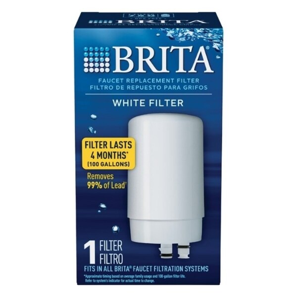 Brita Faucet Replacement Filter 100 gal.