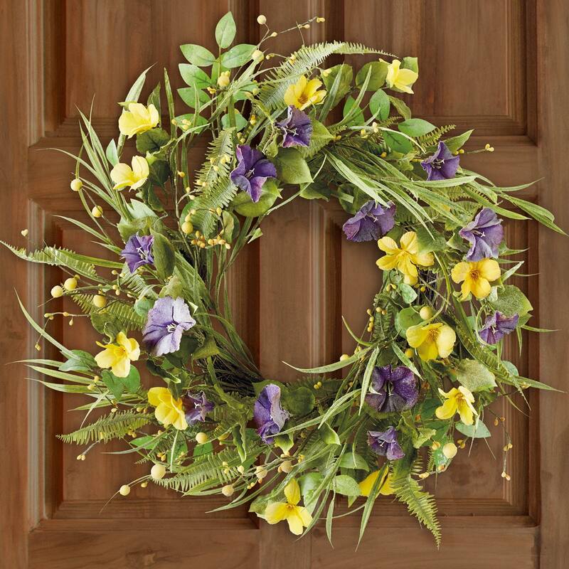 DII Summer and Spring Outdoor Decorative Wreaths