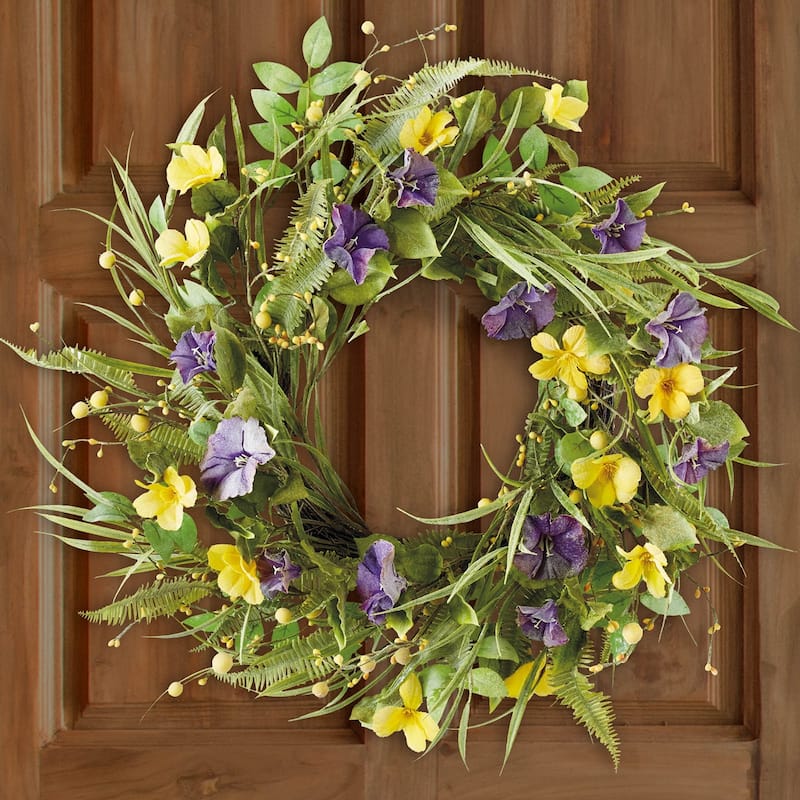 DII Summer and Spring Outdoor Decorative Wreaths - Bed Bath & Beyond ...