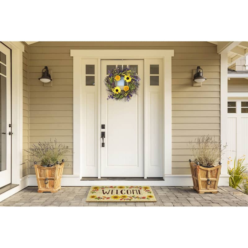 DII Summer and Spring Outdoor Decorative Wreaths