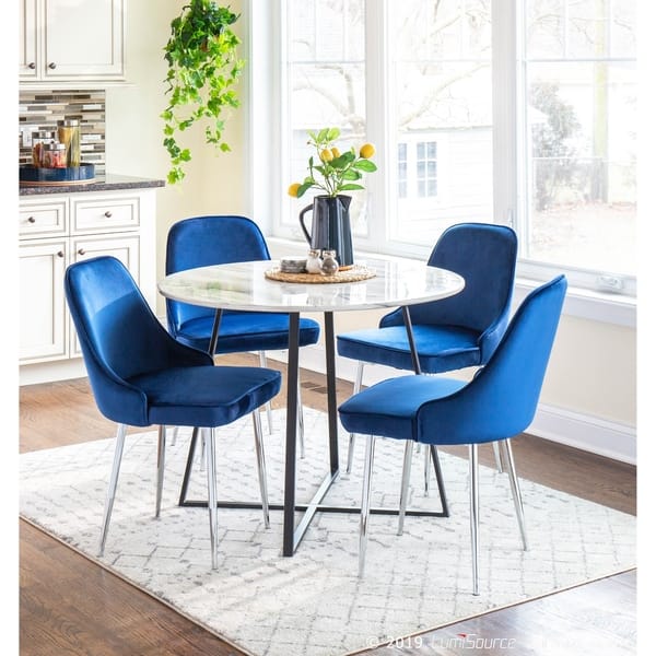 Silver Orchid Pugo Black Dining Table Overstock 27728939