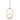 Lada Single Light Brass Pendant with Frosted Glass - 8 x 10 x 17