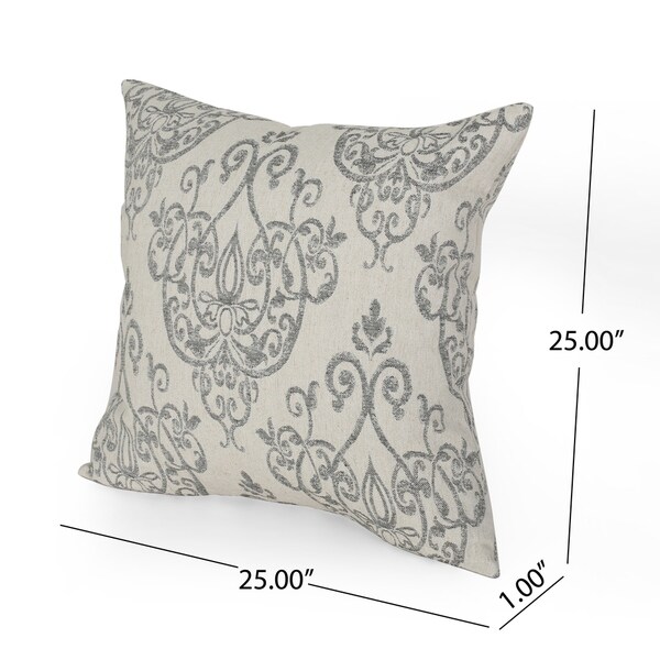 Ankeny Modern Fabric Throw Pillows (Set of 2) by Christopher Knight Home