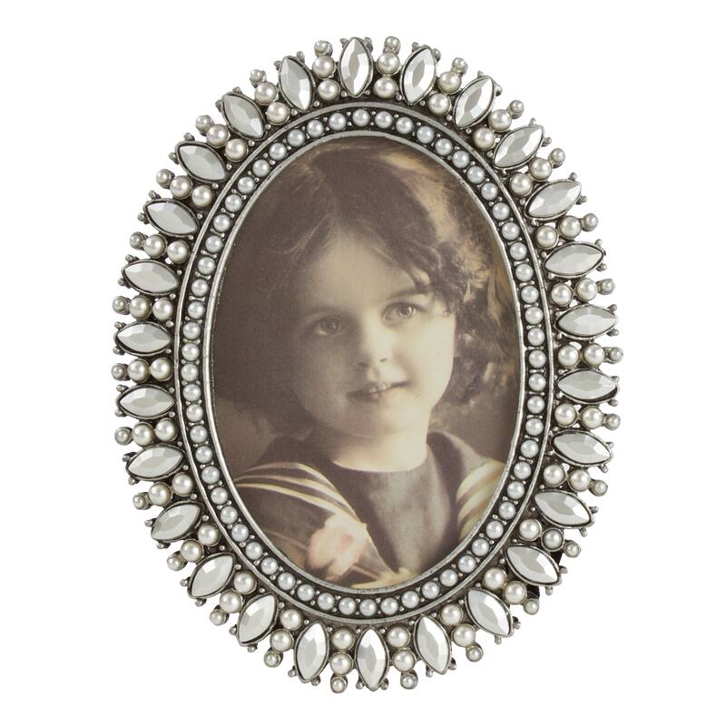 Bejeweled Portrait Photo Frame