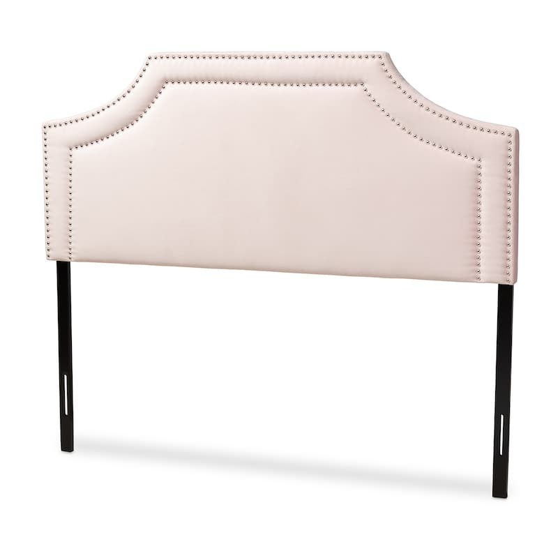 Copper Grove Popasna Contemporary Velvet Headboard - Pink - Queen