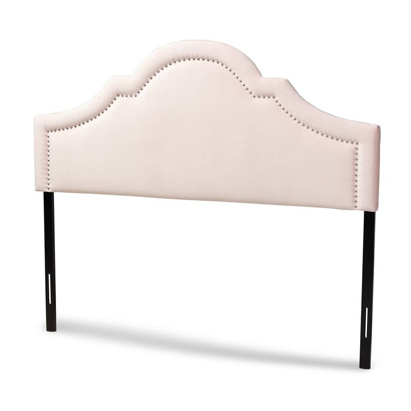 Contemporary Velvet Fabric Headboard
