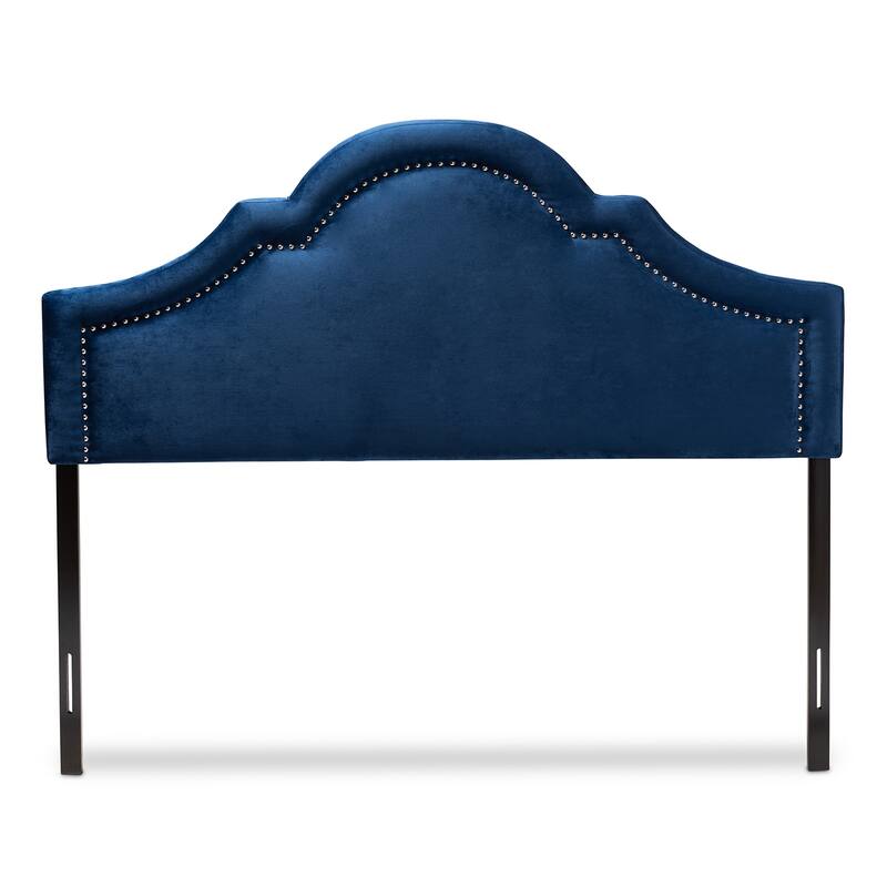 Contemporary Velvet Fabric Headboard