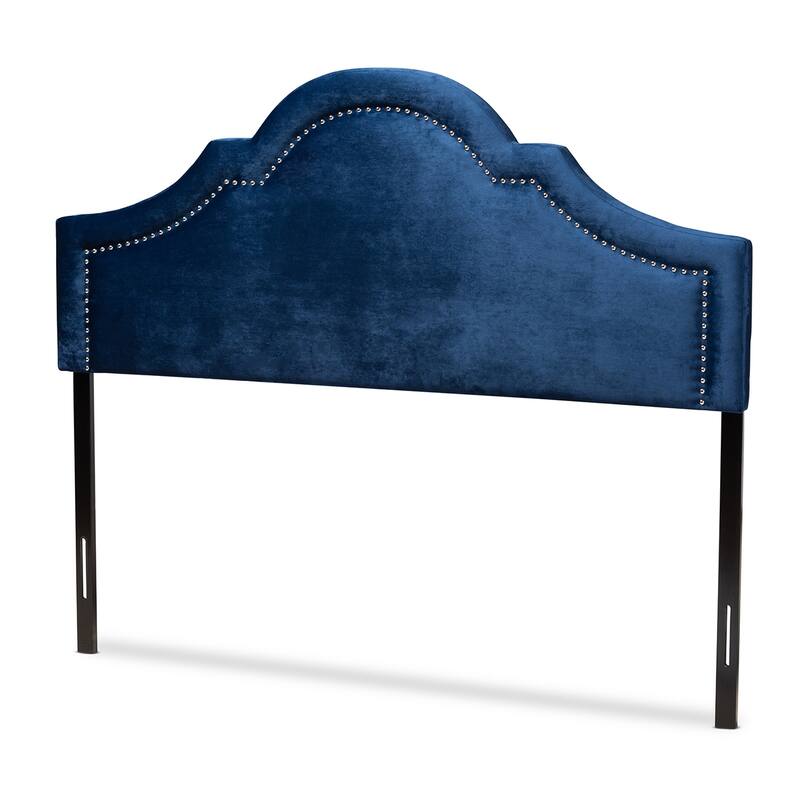 Contemporary Velvet Fabric Headboard