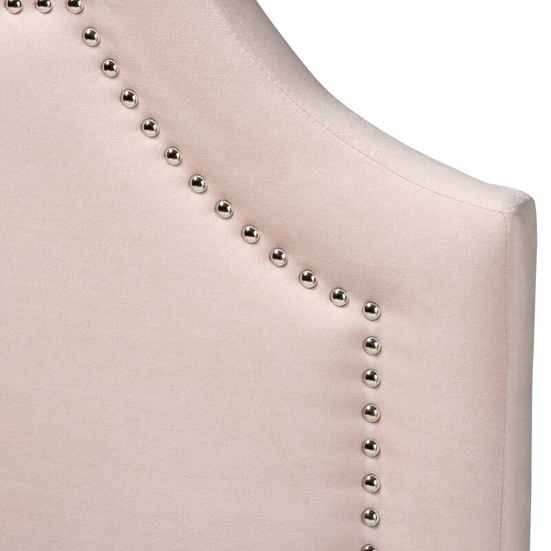 Contemporary Velvet Fabric Headboard