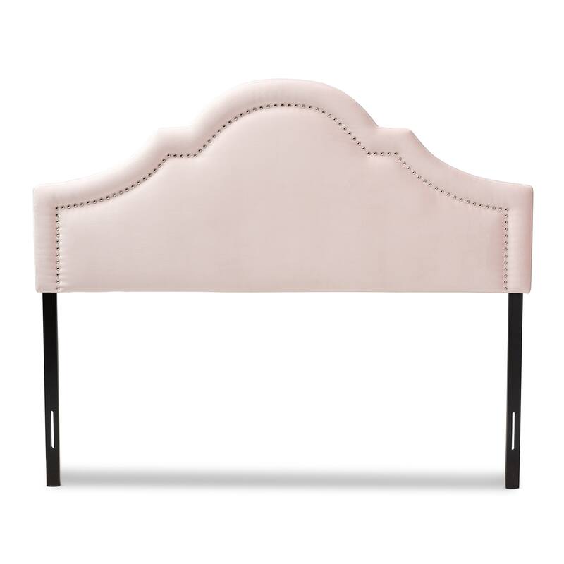 Contemporary Velvet Fabric Headboard