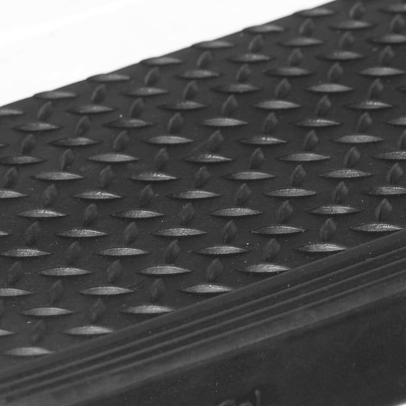 Rubber-Cal "Diamond-Plate Commercial" Step Mats - 2 Sizes