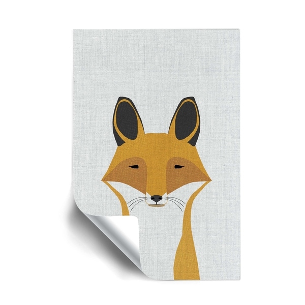 ArtWall Foxy Removable Wall Art Mural. Opens flyout.