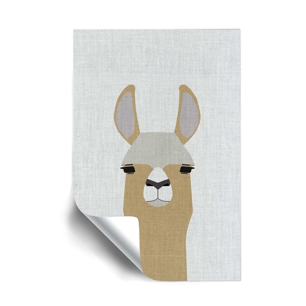 ArtWall Llama Removable Wall Art Mural. Opens flyout.