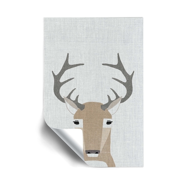 ArtWall Whitetail Deer Removable Wall Art Mural. Opens flyout.