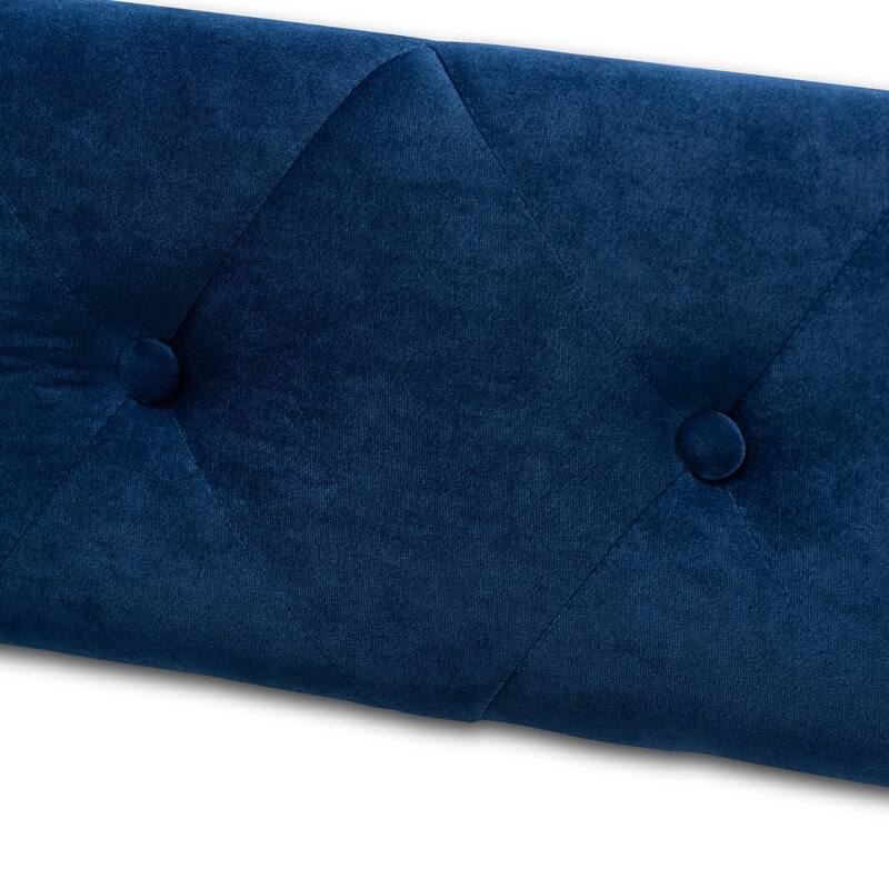 Copper Grove Saky Velvet Daybed with Trundle