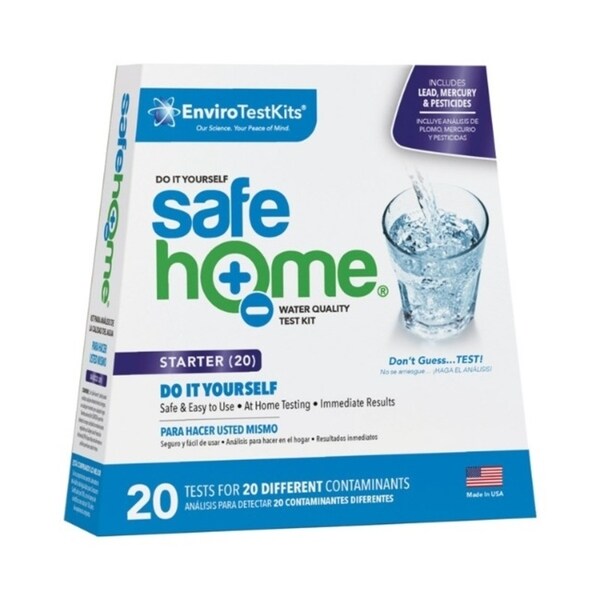 Enviro Test Kits Safe Home Water Quality Test Kit