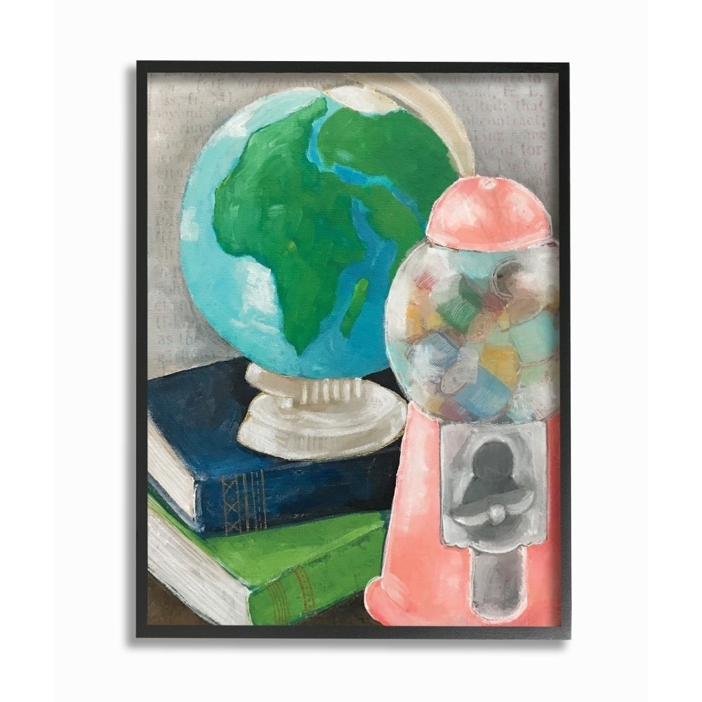 Shop The Stupell Home Decor Watercolor Nostalgic Still Life Globe