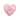 Love Heart Accent Pillow in Pink