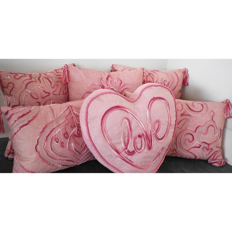 Sabra Tie Dyed Light Pink Accent Pillow Bed Bath & Beyond 27741456