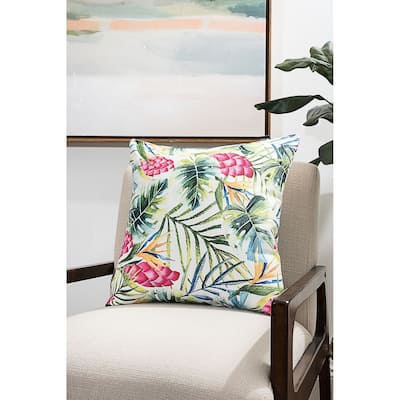 Colorful Tropic Modern Pillow