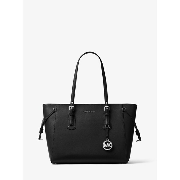 michael michael kors voyager medium leather tote